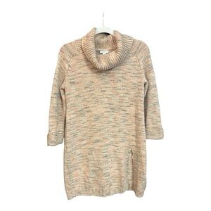 J. Jill Pure Jill Sweater Tunic Turtleneck Size Small DO1